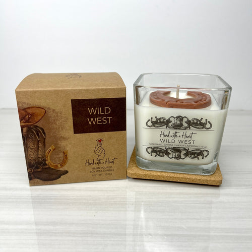 Wild West Soy Wax Candle - 10oz
