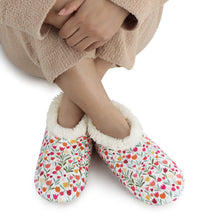 Load image into Gallery viewer, Women's Multi Tulips Seaside Garden Snoozies - Foot Coverings
