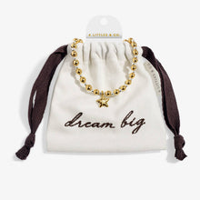 Load image into Gallery viewer, Words To Treasure 'Dream Big' Bracelet In Silver and Gold-Tone Plating

