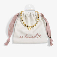 Load image into Gallery viewer, Words To Treasure 'So Loved' Bracelet In Silver And Gold-Tone Plating
