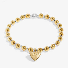 Load image into Gallery viewer, Words To Treasure 'So Loved' Bracelet In Silver And Gold-Tone Plating
