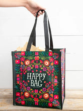 Load image into Gallery viewer, XL Tote - Happy Bag  Red Florals
