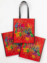 Load image into Gallery viewer, XL Tote - Happy Bag Red Flower
