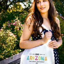 Load image into Gallery viewer, The Great Southwest Arizona - Organic Tote Bag
