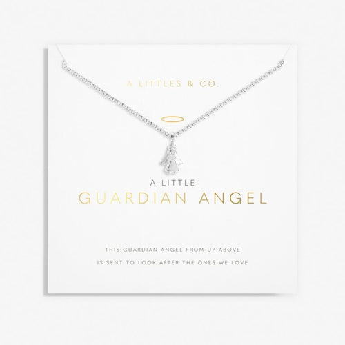 A Little Guardian Angel Necklace  - Silver