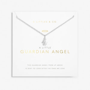 A Little Guardian Angel Necklace  - Silver