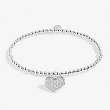Load image into Gallery viewer, Christmas A Little &#39;With Love&#39; Bracelet in Silver
