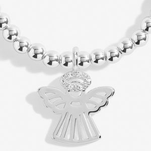 Christmas A Little 'Christmas Angel' Bracelet in Silver