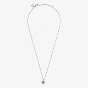 Affirmation Crystal A Little 'Energy'  Necklace - Amber