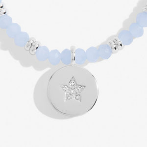 Live Life In Color -  A Little 'Amazing Sister' Bracelet in Silver