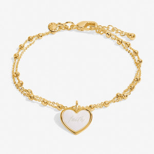 My Moments 'Love and Faith' Bracelet