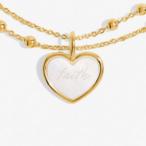 My Moments 'Love and Faith' Bracelet