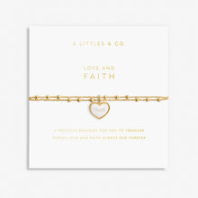 Load image into Gallery viewer, My Moments &#39;Love and Faith&#39; Bracelet
