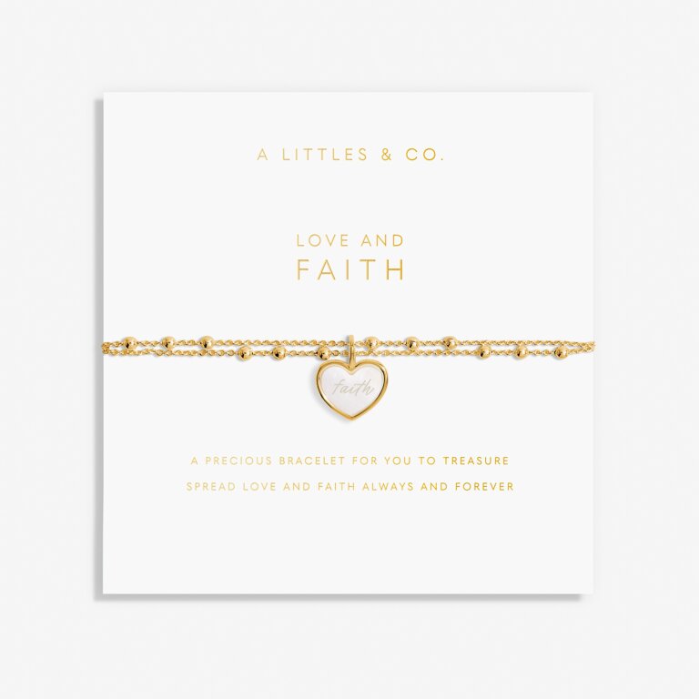 My Moments 'Love and Faith' Bracelet
