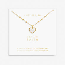 Load image into Gallery viewer, My Moments Love and Faith&#39; Necklace - Gold
