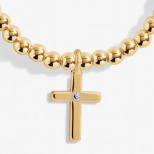 Load image into Gallery viewer, A Little 'Live By Faith' Bracelet in Gold-Tone Plating
