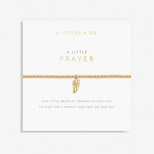 A Little 'Prayer' Bracelet - Gold