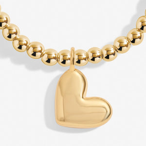 A Little 'Heart Of Gold' Bracelet in Gold-Tone Bracelet