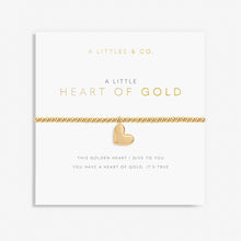 Load image into Gallery viewer, A Little &#39;Heart Of Gold&#39; Bracelet in Gold-Tone Bracelet
