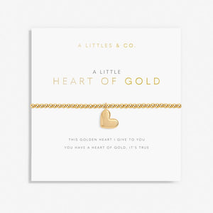 A Little 'Heart Of Gold' Bracelet in Gold-Tone Bracelet