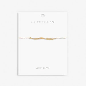 Afterglow Wave Bracelet - Gold