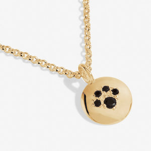 A Little 'Paw Print' Necklace  - Gold