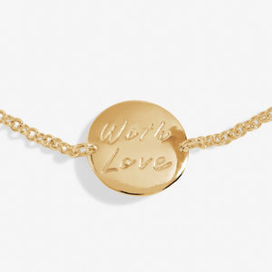 Just For You - Set of 3 Gold Tone Bracelet Set