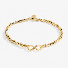 Load image into Gallery viewer, Forever Yours &#39;Forever Friendship&#39; Bracelet in Gold-Tone Plating
