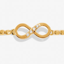 Load image into Gallery viewer, Forever Yours &#39;Forever Friendship&#39; Bracelet in Gold-Tone Plating
