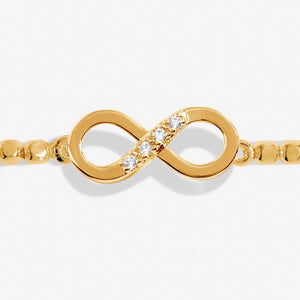 Forever Yours 'Forever Friendship' Bracelet in Gold-Tone Plating