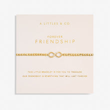 Load image into Gallery viewer, Forever Yours &#39;Forever Friendship&#39; Bracelet in Gold-Tone Plating
