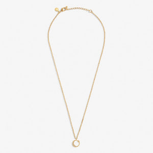 Moon Necklace - Gold