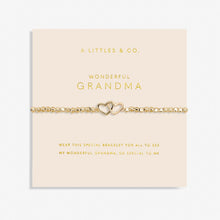 Load image into Gallery viewer, Forever Yours &#39;Wonderful Grandma&#39; Bracelet in Gold-Tone Plating
