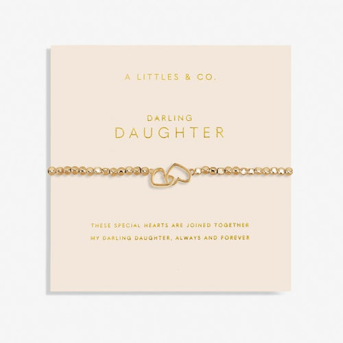 Forever Yours 'Darling Daughter' Bracelet in Gold-Tone Plating