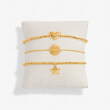 Load image into Gallery viewer, Christmas Celebrate You Gift Box &#39;Merry Christmas&#39; in Gold - Bracelets
