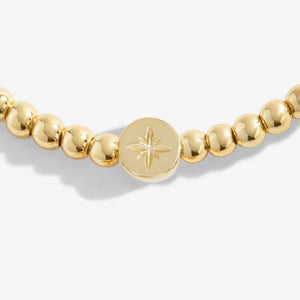 Share Happiness 'Happy Birthday To You, You Shine So Bright' Bracelet In Gold