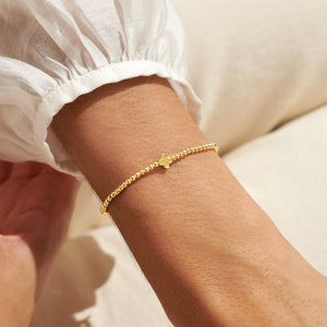 Share Happiness 'Always Be Yourself, You Are One Of A Kind' Bracelet In Gold