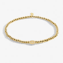 Load image into Gallery viewer, Share Happiness &#39;Protect Your Energy, Positivity Is Power&#39;  Bracelet In Gold
