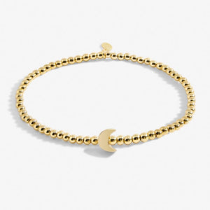 Share Happiness 'Shoot For The Moon, Land Among The Stars'  Bracelet In Gold