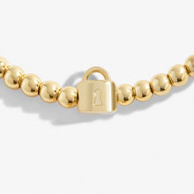 Load image into Gallery viewer, Share Happiness &#39;Stronger Than You Know, You Got This&#39; Bracelet In Gold
