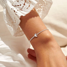 Load image into Gallery viewer, Mini Charms Moon Bracelet In Silver Plating
