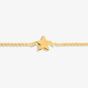 Mini Charms Star Bracelet In Gold-Tone Plating