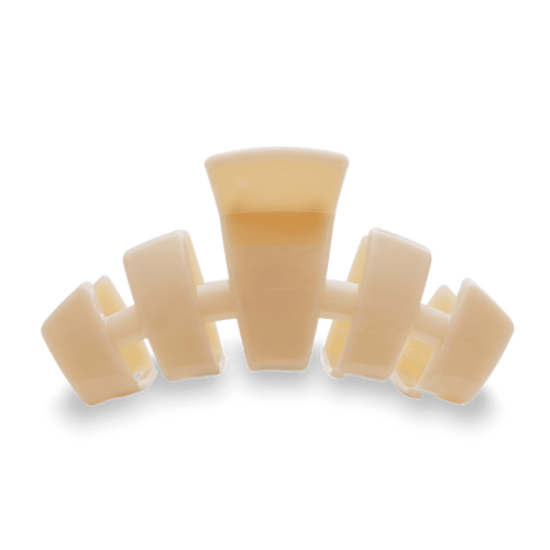 Classic Almond Beige Large Claw Hair Clip