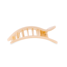Load image into Gallery viewer, Almond Beige Medium Flat Rectangle Hair Clip
