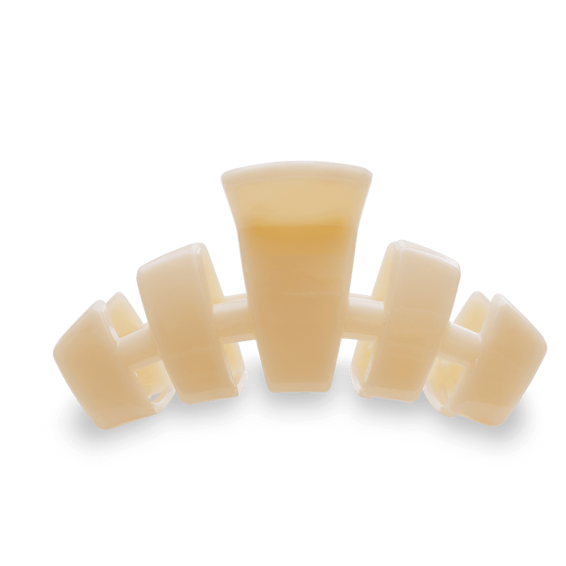 Classic Almond Beige Medium Claw Hair Clip