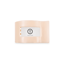 Load image into Gallery viewer, Almond Beige Small Flat Rectangle Hair Clip
