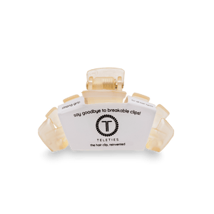 Classic Almond Beige Tiny Claw Hair Clip