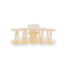 Load image into Gallery viewer, Classic Almond Beige Tiny Claw Hair Clip
