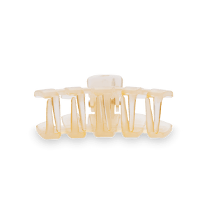 Classic Almond Beige Tiny Claw Hair Clip