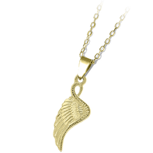 Load image into Gallery viewer, Angel Blessings Gold Charm Necklace
